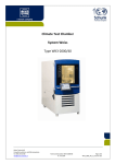 Climate Test Chamber System Weiss Type WK3