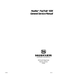 Hustler ® FasTrak® SDX General Service Manual