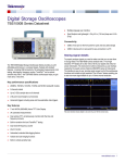 Tektronix TBS1000B Series Datasheet