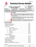 Technical Service Bulletin