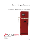 Potter Nitrogen Generator - Complete Plumbing Source