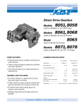 8051-8078 Gearbox Data Sheet