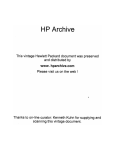 HP Archive