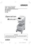 VP-1000 Operation Manual - Omron Healthcare Australia