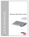 PRG Series 400™ Ethernet Switch