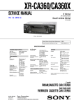 XR-CA360/CA360X