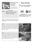 Grips Metric 1207 Installation Guide