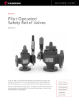Pilot-Operated Safety Relief Valves - Comsert