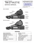 Kenwood TM-271A_271E service manual