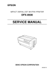 Epson DFX-8500 Service manual www.s