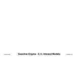 Gasoline Engine - 8.1L Inboard Models