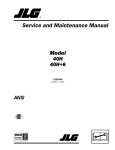 Service and Maintenance Manual