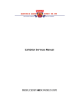 Exhibitor Services Manual