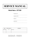 EP732B SERVICE MANUAL - e-ASP