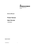 R&S FSH-Z44 Service Manual