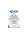 JCM® VEGA™ Quick Reference Guide Rev. 2