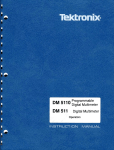 DM 5110 Programmable Digital Multimeter DM - NSCA TRA-CAL