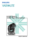 VariLite VL3500 Wash Manual
