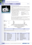 Digital flame photometers clinical flame photometers industrial flame