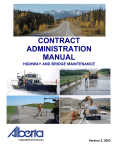 Maintenance Administration Manual
