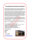 Aeroflex-IFR-Marconi 2965A Datasheet