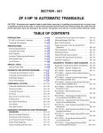 section : 5a1 zf 4 hp 16 automatic transaxle