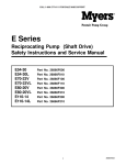 Shaft Drive Safety Instructions & Service Manual