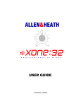 XONE:32 User Guide  - Loyola Audio Visual Systems