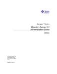 Sun Java System Directory Server 5.2 Administration Guide 2005Q1