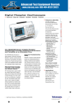 Digital Phosphor Oscilloscopes - Advanced Test Equipment Rentals
