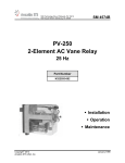 Vital Plug-In AC Vane Relay PV-250