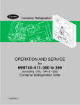 OPERATION AND SERVICE 69NT40--511--300 to