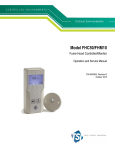 Model FHC 50/FHM10 Fume Hood Controller/Monitor