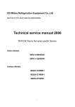 Technical service manual 2006
