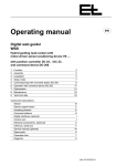 Operating manual
