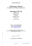 RSUK0044 Issue 6 MTOsport Maintenance manual