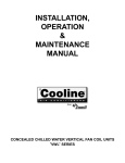 INSTALLATION, OPERATION & MAINTENANCE MANUAL