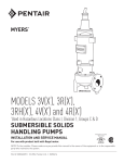MODELS 3V(X*) - Pentair Water Literature