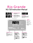 Rio Grande RG-70 Instruction Manual