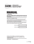 MANUAL - Keating of Chicago