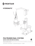 PULTRUDED RAIL SYSTEM - Pentair Water Literature