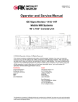 Operator Service Manual Canada Triaxle