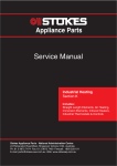 Service Manual - Stokes Appliance Parts