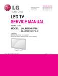 LED TV SERVICE MANUAL
