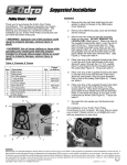 Pulley Cover / Guard Installation Instructions - 5-0dro