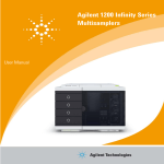 Agilent 1200 Infinity Series Multisamplers User Manual