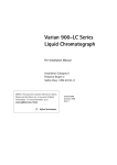 Varian 900-LC Series Liquid Chromatograph