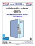 DXS Series Manual - Nordic Geothermal Heat Pump