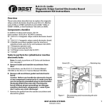 B.A.S.I.S. Locks Magnetic Stripe Control Electronics Board