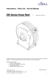 Instruction sheet on DB hose reels Rev 3